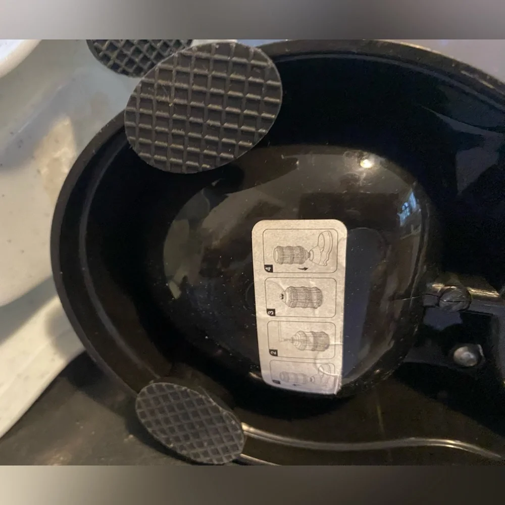 Water Gravity DOG Dispenser (2)pc pre owned as is see all photos (0.25)capacity